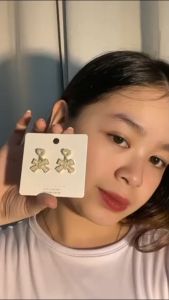 Luxury Drop Earrings Peral Style Jewelry Gold Plated Hypo-allergenic for Women