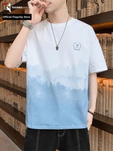 TUCANO | Gradient Thin Casual Loose T-Shirt