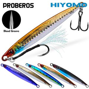 Proberos 1 miếng mồi câu nhanh Mồi Câu Mồi Câu muỗng kim loại chậm 14g-40g Mồi câu cá đồ gá siêu nhẹ đúc móc hỗ trợ móc câu cá nước mặn tenggiri