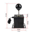 USB Simulator Shifter Hall Sensor For Logitech G29/G25/G27/G920 T300RS/GT H Gear Shifter For ETS2 WRC PC Sim Racing Games 6R/7R. 