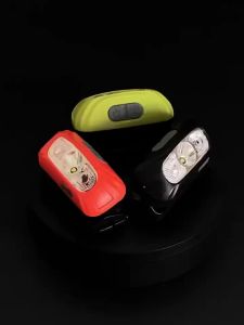 ESMARTER | Mini Rechargeable Sensor Headlamp with Powerful COB LED USB Head Flashlight for Fishing Camping - Front Lantern Torch Headlights