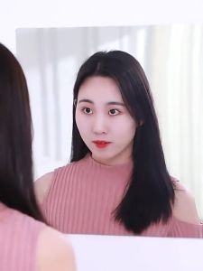 กระจกยาว กระจกเต็มตัว หอพักนักศึกษา กระจกอะคริลิก แบบติดผนัง ขายเป็นแผ่น จะไม่แตก กระจกห้องน้ำ