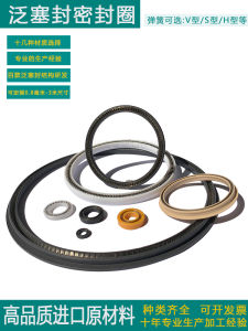 High-Speed Rotation Axis Sealing Ring for Carbon Fiber Adhesive Gluing Machine Valve High-Temperature Resistant Spring Energy Storage