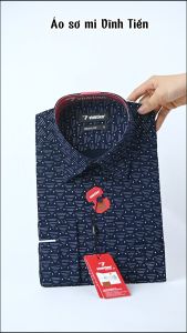Áo sơ mi Vĩnh Tiến tay dài