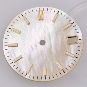 28.5MM Green luminous Watch Dial Fit NH35 NH36 Movement Sterile Dial Watch Parts