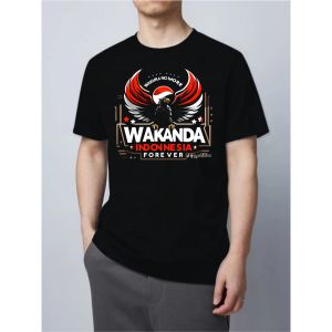 KAOS DISTRO kaos viral wakanda indonesia