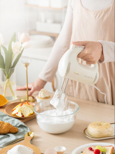 [China Plug Without Adapter] WARRAN | High-Power Electric Home Use Small Automatic Handheld Quiet Mixer Egg Beater