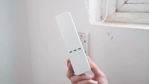 MOES Tuya Zigbee Rèm Cuốn Thông Minh Điều Khiển Bằng Ứng Dụng Động Cơ Rèm Điện Tương Thích Với Alexa Google Home Bao Gồm Pin