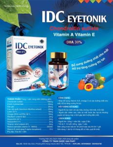[CHÍNH HÃNG] -  Dầu cá dầu cá omega 3 IDC EYETONIK dầu cá bổ sung vitamin cho mắt khỏe hộp 30 viên