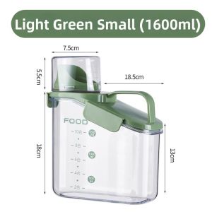 Moisture-proof Large Capacity Transparent Laundry Detergent Storage Box