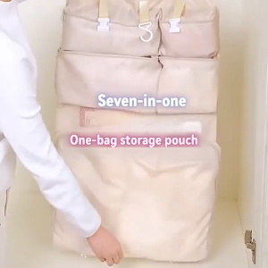 7in1 Travel Storage Bag Foldable  Large Capacity Travel Luggage Bag Expandable Thickened Waterproof Travel Organizer