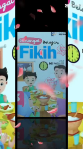 Buku Paket Fikih Kelas 3 MI Kurikulum Merdeka Penerbit Erlangga