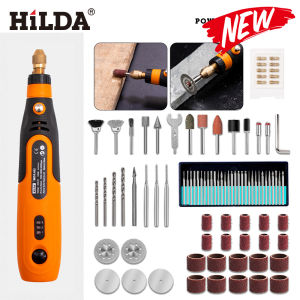 Gerenda listrik Bor Mini 132PCS 12V DC 15000 RPM Mini Drill Electric Engraver Grinder Gerinda Electrik Listrik bor gerinda / Alat Ukir Kayu /Alat