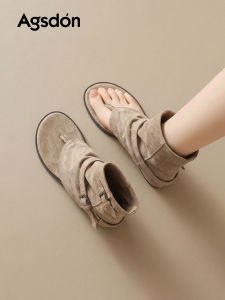 Agsdon | Elevating Breathable Western Ankle Boots