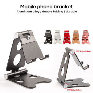 LJAN New Desk Mobile Phone Holder Stand For iPhone iPad Xiaomi Adjustable Desktop Tablet Holder Universal Table Phone Stand
