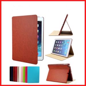 bao da kaku / Kuke cho ipad 2 ipad 3 ipad 4  tích hợp chân đế từ tính tắt mở cảm ứng máy giá rẻ