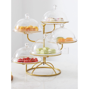 ชั้นวางของขาย หรือ ชั้นวางขนม ชั้นวางของโชว์ ใช้งานได้หลากหลาย สามารถจัดแสดงเค้ก ขนมหวาน ผลไม้ อาหาร ของว่าง และอื่นๆ ดีไซน์สวยหรู