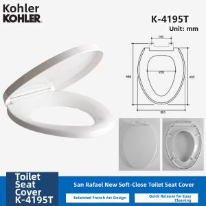 Kohler | Universal Thin Slow-close Toilet Seat Cover Plate