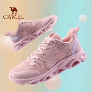 Giày chạy bộ nữ chống trượt lưới thoáng khí Giày chạy bộ nhẹ lạc đà