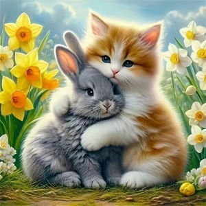BILIBILI | Oil Painting By Numbers Kits Animal Pattern Number Drawing Canvas DIY Pictures By Numbers Home Decor