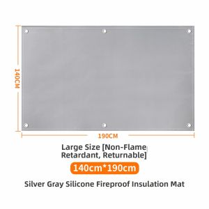 DESHAO | Fire-Resistant Outdoor Camping Fiber Blanket