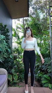 กางเกงยีนส์ผ้ายืด กางเกงยีนส์ขาเดฟ สกินนี่ กางเกงผู้หญิง กางเกงยีนส์ใส่ทำงาน เป้าแบบซิป มี 4 สี ขนาด Freesize 💥จัดส่งในไทย💥