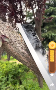 มีดโต้เเมงกานีส ขนาด19.4นิ้ว เหล็กแมงกานีสSK-5 มีดโต้หัวตัด มีดโต้เหล็กอย่างดี ของแท้100% พร้อมส่ง🔥