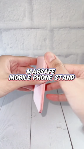MagStand Wallet Magnetic Tripod Stand Card Slot Pocket-Size Selfie Stick Compatible With iPhone 16/15/14/13/12 Pro Max