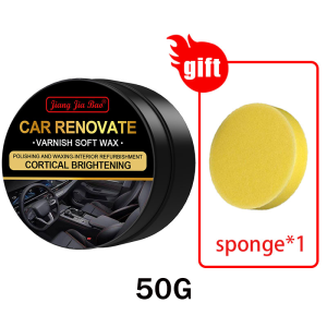 Car Plastic Restorer Back To Black Gloss Auto Interior Leather & Panel Renewal Wax Coating Agent Auto Polish And Repair Coating