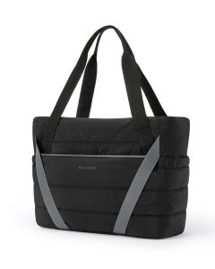 BAGSMART Sports Gym Bags for Women Commuting Shoulder Tote Bag Leisure Simple Go Out Bag Large Capacity Luggage Handbag