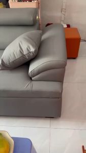 Combo sofa da 2m2 cao cấp - bộ sofa da màu gia công theo yêu cầu - BH 12 tháng