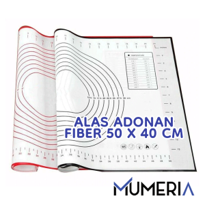 Alas Adonan Kue Silikon Fiber: Giling Gilas Roti Pizza & Fondant