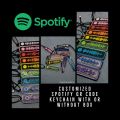 Customized Spotify QR Code (with or without Box). 