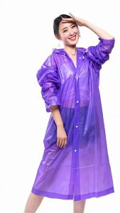 Jas Hujan Setelan Tanpa Resleting - Banyak Warna