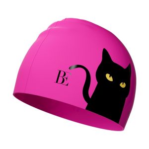 Balneaire | Cats Print Swim Cap