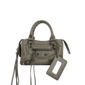 JANDRESS | Dirty Green Retro Mini Square Bag