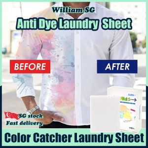 🌵𝒔𝒈 𝒔𝒕𝒐𝒄𝒌🌵 𝟱𝟬 𝗽𝗰𝘀/𝗯𝗼𝘅 Color & dirts absorption paper / Color catcher laundry sheet / Colour absorbent laundry sheet / Washing machine colour catcher paper / Laundry sheet detergent 防串染洗衣吸色片 色母片 防染色洗衣片