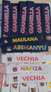 bp - Gantungan Tas Anak / Custom nama anak / Custom Bag Tag Anak / Luggage Tag / Souvenir Ultah Anak / Name Tag / Gantungan Kunci