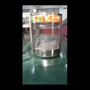 Dry Heat Food Warmer Showcase 3 Layers Heavy Duty