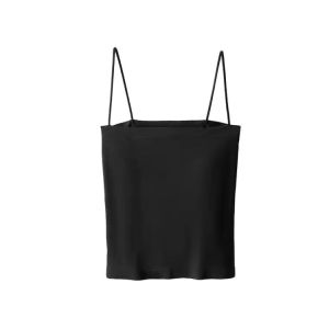 เสื้อกั๊กสายเดี่ยวสั้นสำหรับผู้หญิง ทรงเข้ารูป ใส่ด้านใน กางเกงขาสั้น ฤดูร้อน 2022 เสื้อผ้าทำงานแบบสวมหัว แขนกุด คอวี