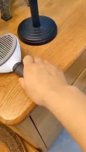 Pet Dog Brush Cat Comb Self Cleaning Pet Hair Remover Brush For Dogs Cats Grooming Tools Pets Dematting Comb Dogs Accessories