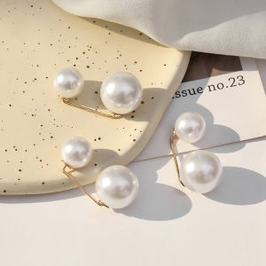 10 Pcs/Set Simple Waistband Safety Pin For Women Fashionable Pearl Brooch Cute Womens Jewelry