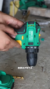 ISKU 21V Bor Lithium Tanpa Sikat 100N.M LED Mesin Bor Baterai Mesin Bor Cordless Bor Listrik Populer