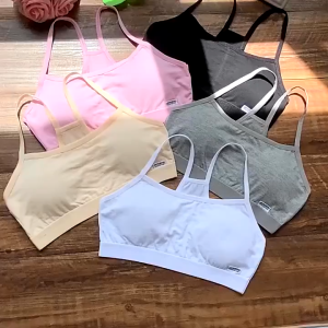 8-16Yrs Baby Bra Soft Cotton Girls Training Bra Kids Sports Bra Children Underwear