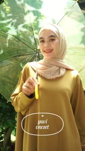 YUVI ONE SET JUMBO LD 145 4XL XXXXL BAHAN SELINE KNIT By ENTER SETELAN WANITA REMAJA JUMBO POLOS MODEL TERBARU BAJU SANTAI