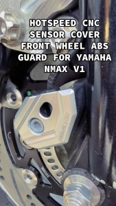 HOTSPEED CNC ABS Sensor Cover For Motorcycle Aluminum Alloy for Yammha NAMX AEROX V1 V2 Front Wheel