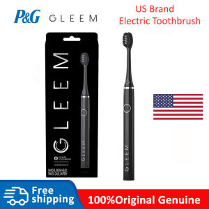 Gleem chạy bằng pin Bàn chải đánh răng chạy điện cho người lớn xách tay với du lịch trường hợp lông mềm (Phiên Bản Mỹ)