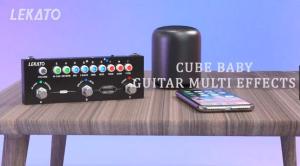 LEKATO Guitar Pedal Multi Effects with IR Loading 9 AMP Models Delay Reverb Distortion Electric Guitar Effects Pedal