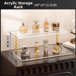 CHUJUN | Transparent Cosmetic Storage Rack for Makeup Jewelry and Skincare