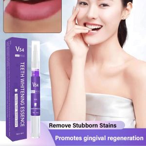 Purple Teeth Cleaning Pen for Regenerating Teeth Darkening and Yellowing Gel Whitening